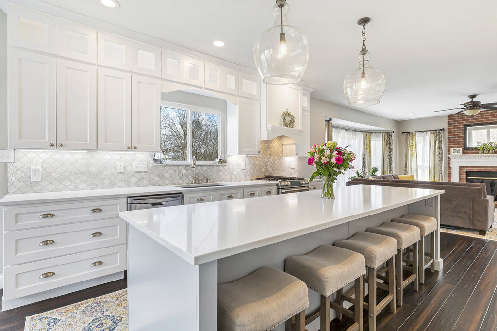 Brooklyn White Kitchen Cabinets (Sample Door)