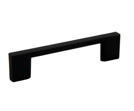 Pride Industrial P80572BK 4-3/4" Miami Cabinet Pull with 3-3/4" Center to Center Matt Black Finish