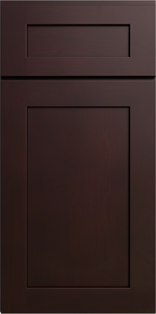 Weston Espresso Shaker Kitchen Cabinet (Sample Door)