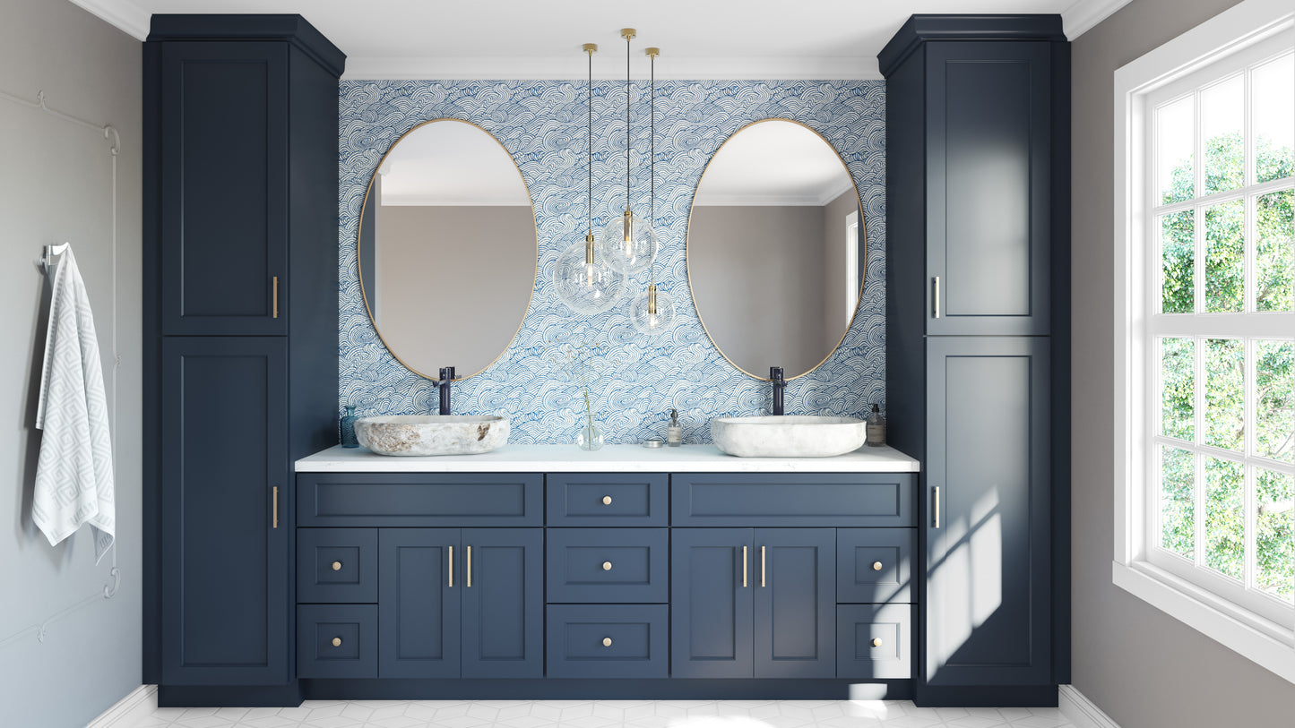 Midnight Blue Kitchen Cabinets(Sample Door)