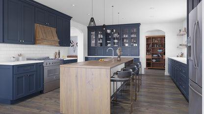 Midnight Blue Kitchen Cabinets(Sample Door)
