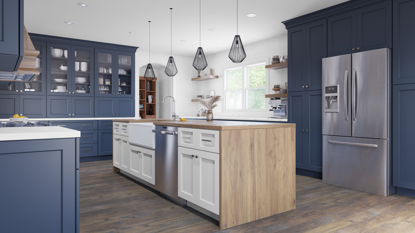 Midnight Blue Kitchen Cabinets(Sample Door)