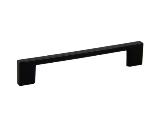 Pride Industrial P81572BK  5-7/8" Miami Cabinet Pull with 5" Center to Center Matt Black Finish