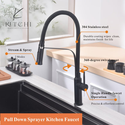 Single Handle PULL-OUT Kitchen Faucet