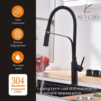 Single Handle PULL-OUT Kitchen Faucet